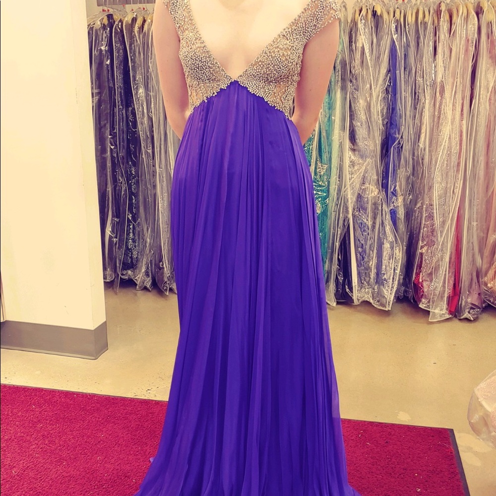 Custom Sherri hill size 4 pageant gown. NWT